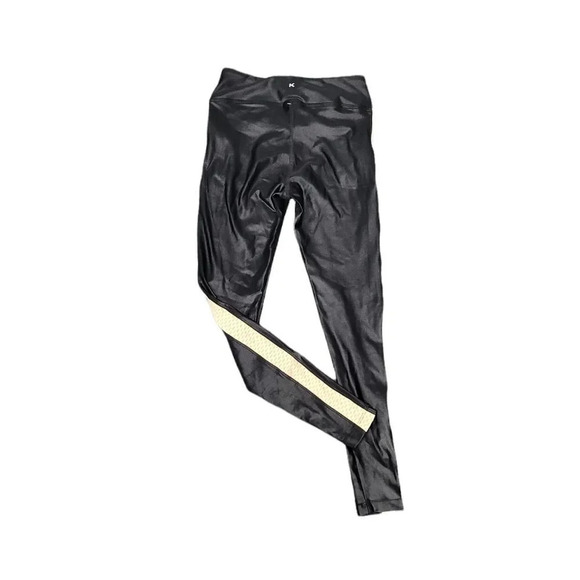 KORAL Dynamic Duo High Rise Legging - Black/Pompano Orange - Picture 7 of 8